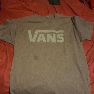 Vans grey shirt